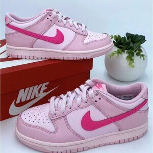 Nike Dunk Low Pink Foam & Vivid Pink Sneakers | Brand New w/ Original Box